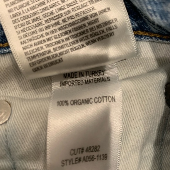 AGOLDE Hi Rise Lightly Distressed Jeans - Picture 5 of 5